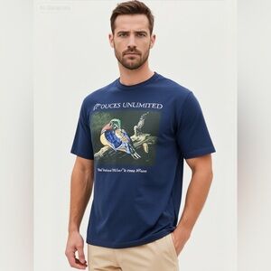 Marathon Apparel Navy T-Shirt